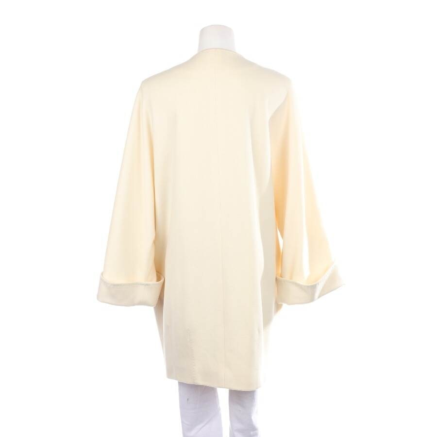 Image 2 of Wool Coat 40 Beige in color White | Vite EnVogue