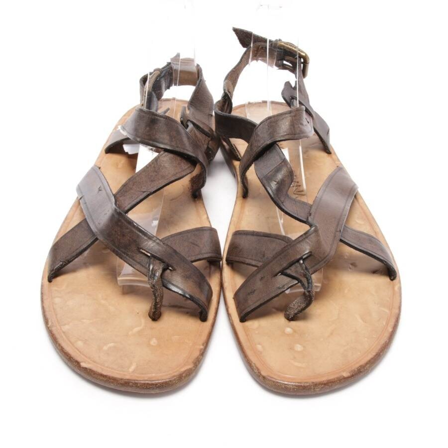 Image 2 of Sandals EUR 43 Brown in color Brown | Vite EnVogue