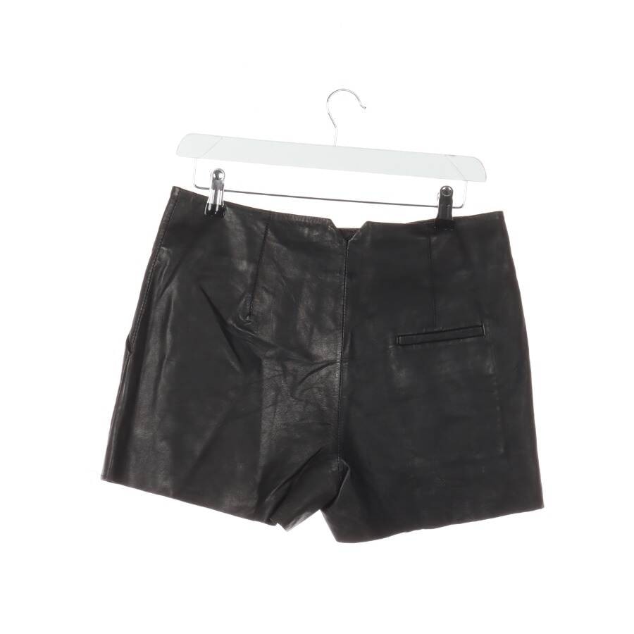 Image 2 of Leather Shorts 34 Black in color Black | Vite EnVogue