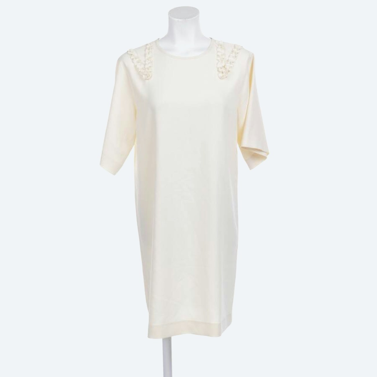 Image 1 of Cocktail Dress 40 Beige in color White | Vite EnVogue