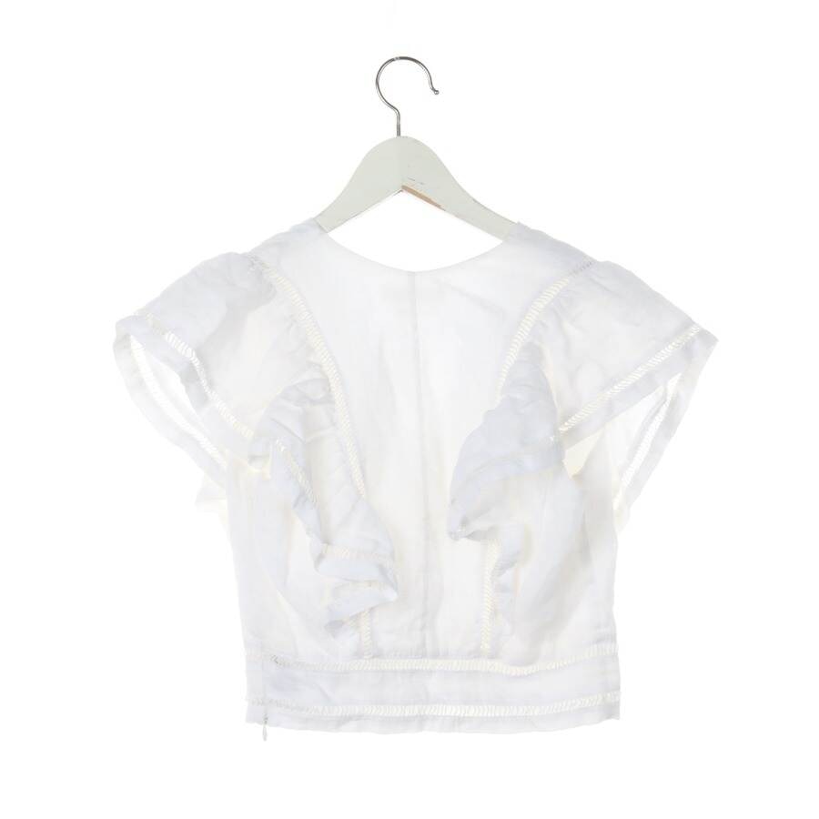 Image 2 of Linen Top 32 White in color White | Vite EnVogue
