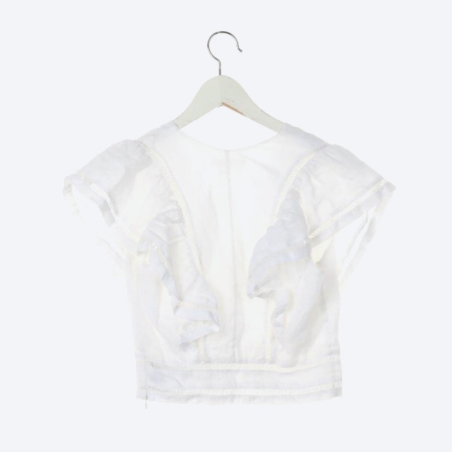Image 2 of Linen Top 32 White in color White | Vite EnVogue