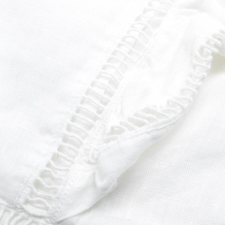 Image 3 of Linen Top 32 White in color White | Vite EnVogue