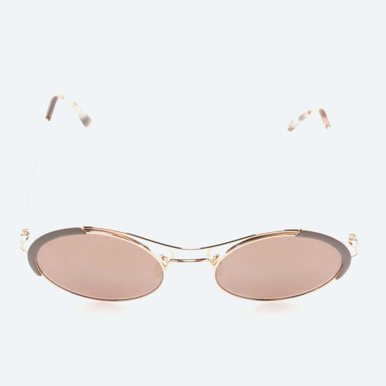 Image 1 of SPR55V Sunglasses Gold in color Metallic | Vite EnVogue