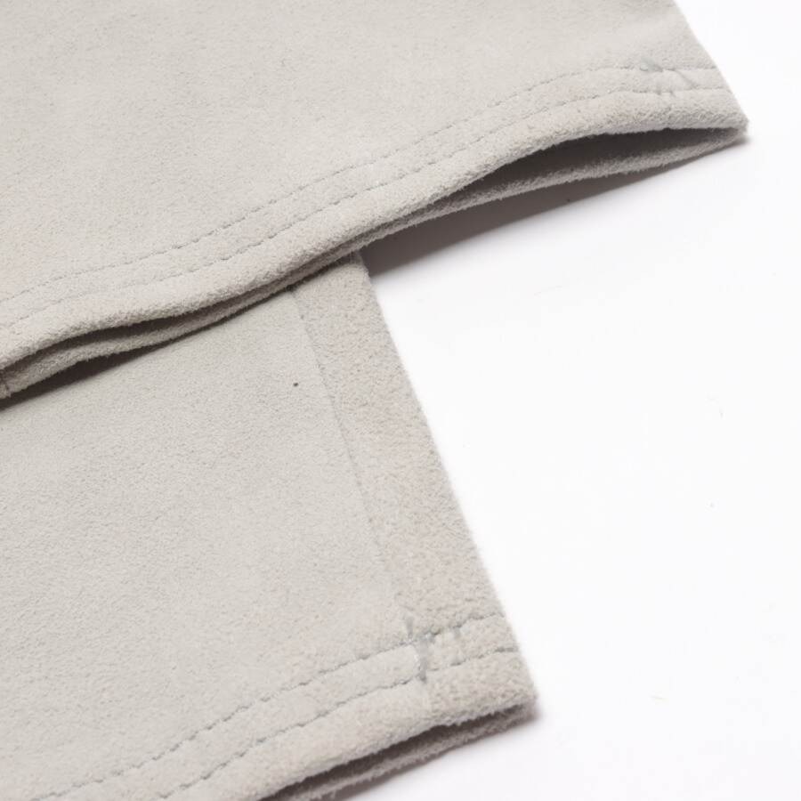 Image 3 of Leather Pants 36 Lightgray in color Gray | Vite EnVogue