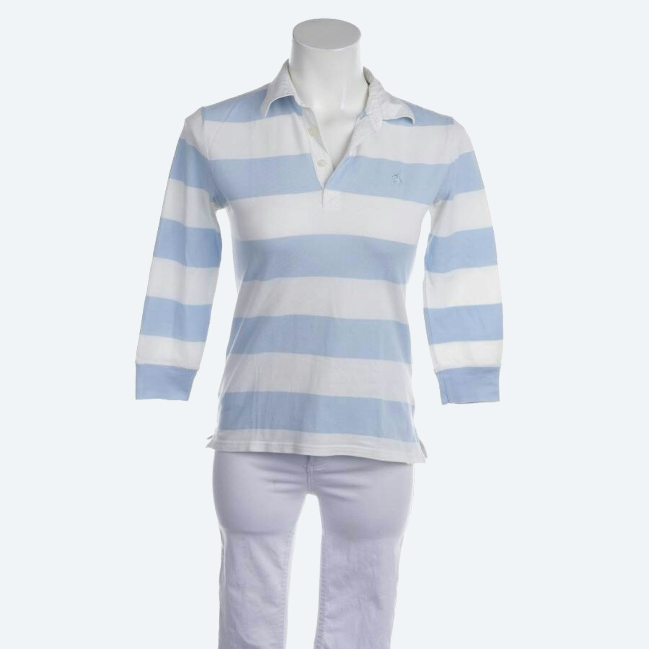 Image 1 of Polo Shirt S Light Blue in color Blue | Vite EnVogue