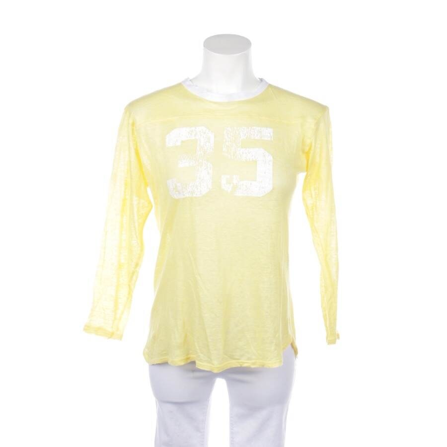 Image 1 of Linen Longsleeve S Yellow in color Yellow | Vite EnVogue