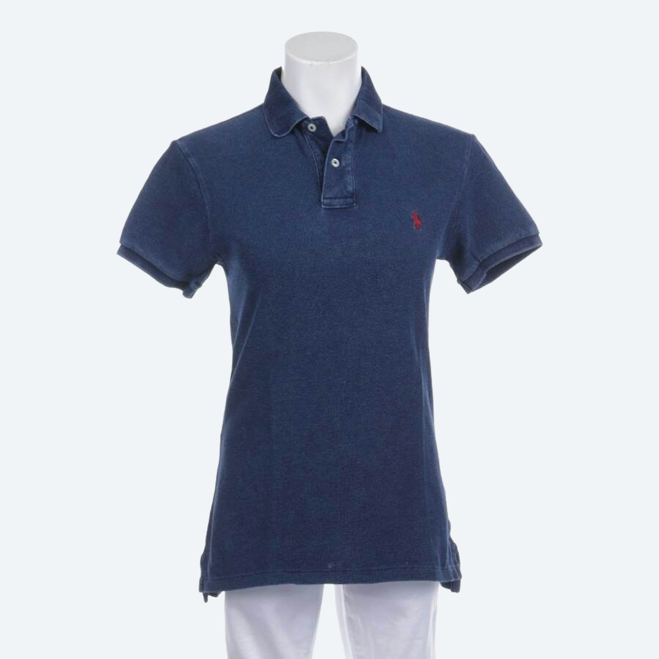 Image 1 of Polo Shirt S Darkblue in color Blue | Vite EnVogue