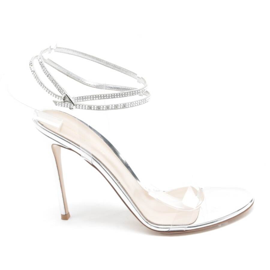 Image 1 of Heeled Sandals EUR 41 Transparent in color White | Vite EnVogue