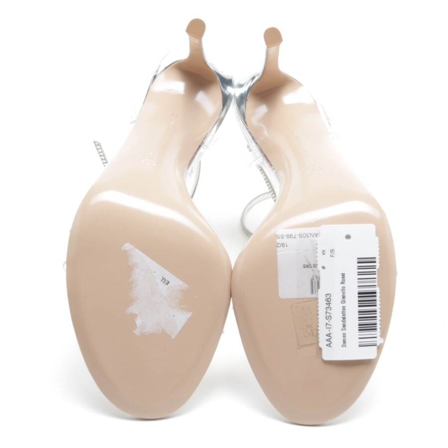 Image 4 of Heeled Sandals EUR 41 Transparent in color White | Vite EnVogue