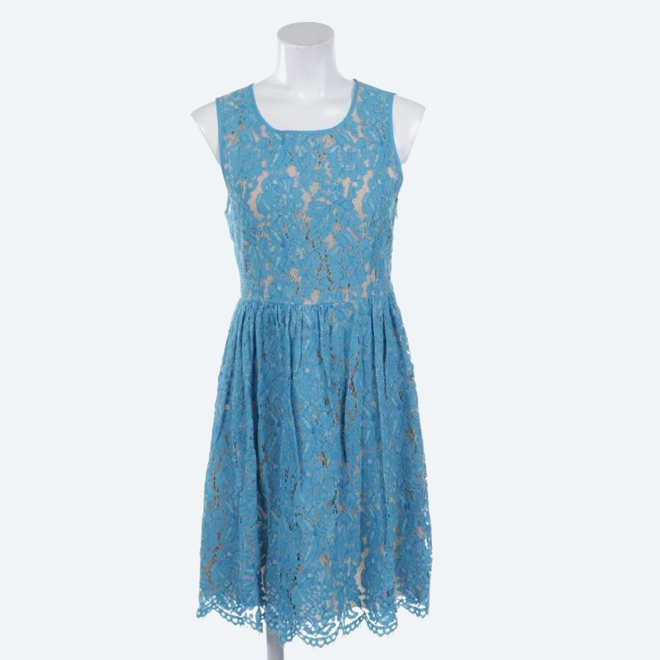 Image 1 of Cocktail Dress M Light Blue in color Blue | Vite EnVogue