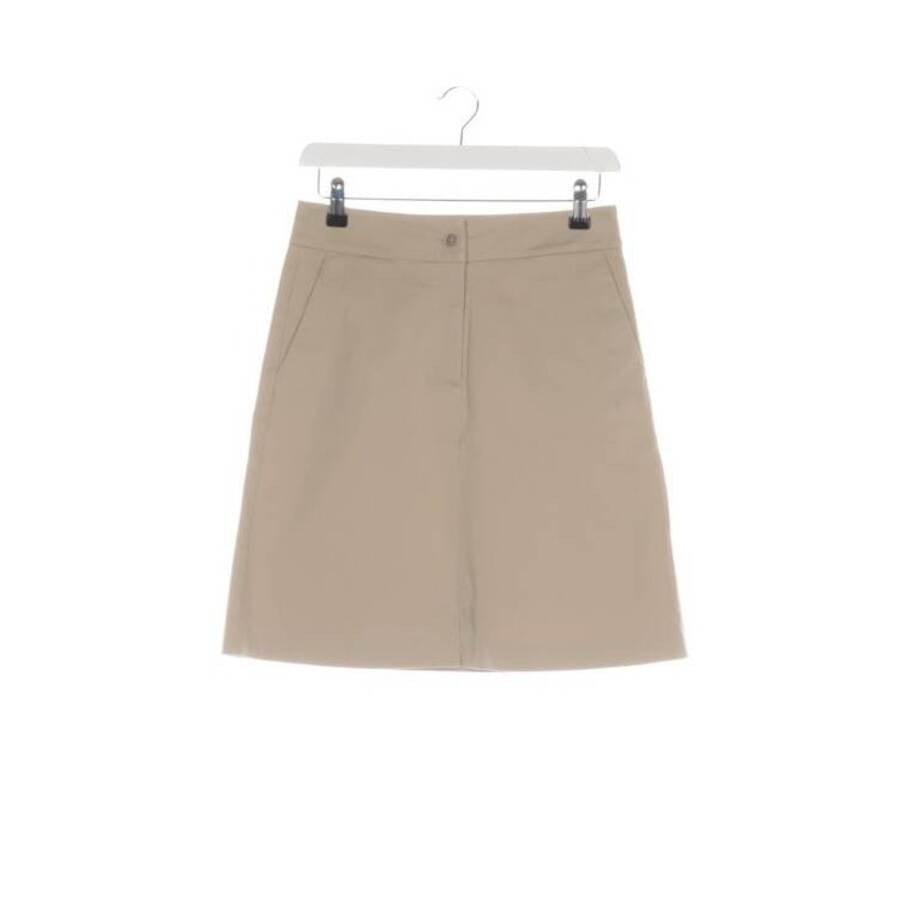Image 1 of Mini Skirt 32 Beige in color White | Vite EnVogue
