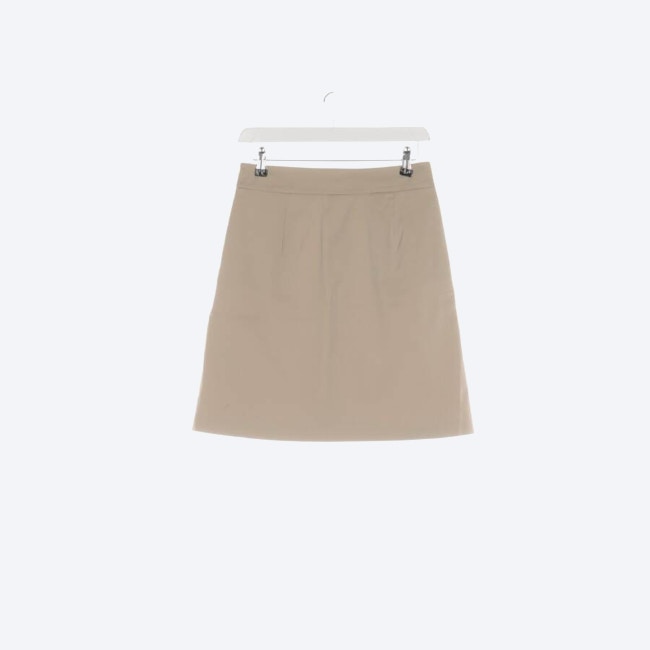 Image 2 of Mini Skirt 32 Beige in color White | Vite EnVogue