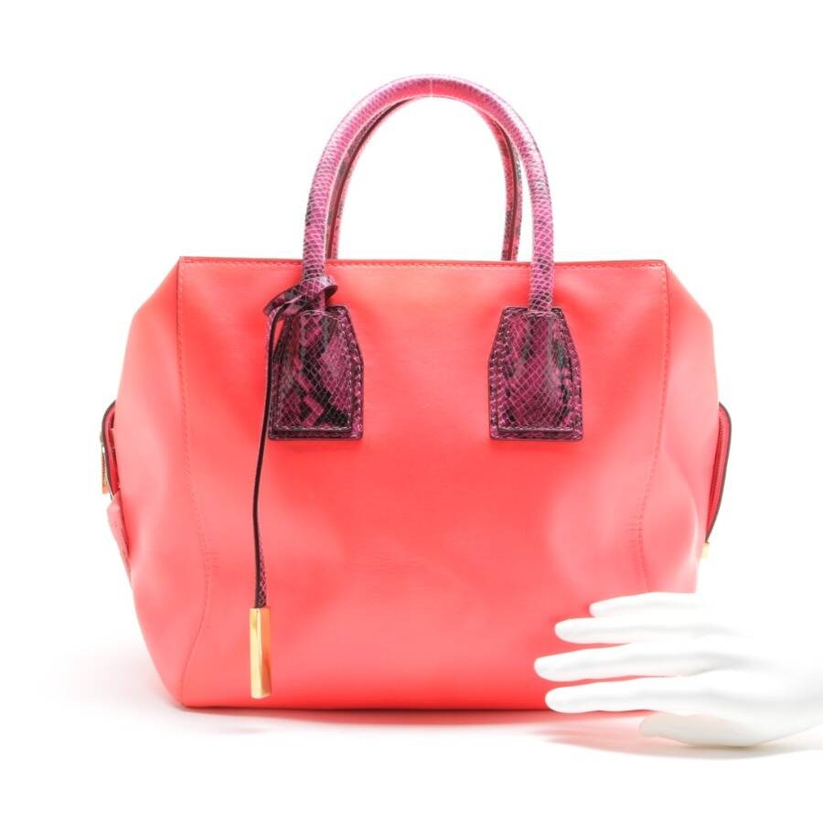 Image 4 of Handbag Neon Orange in color Neon | Vite EnVogue