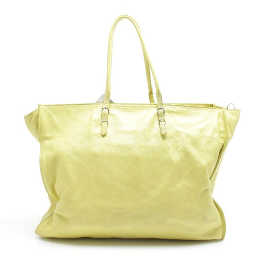 Bild 2 von Papier Office Zip Handtasche Gelb in Farbe Gelb | Vite EnVogue