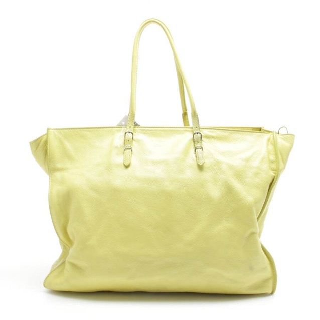 Papier Office Zip Handbag Yellow | Vite EnVogue