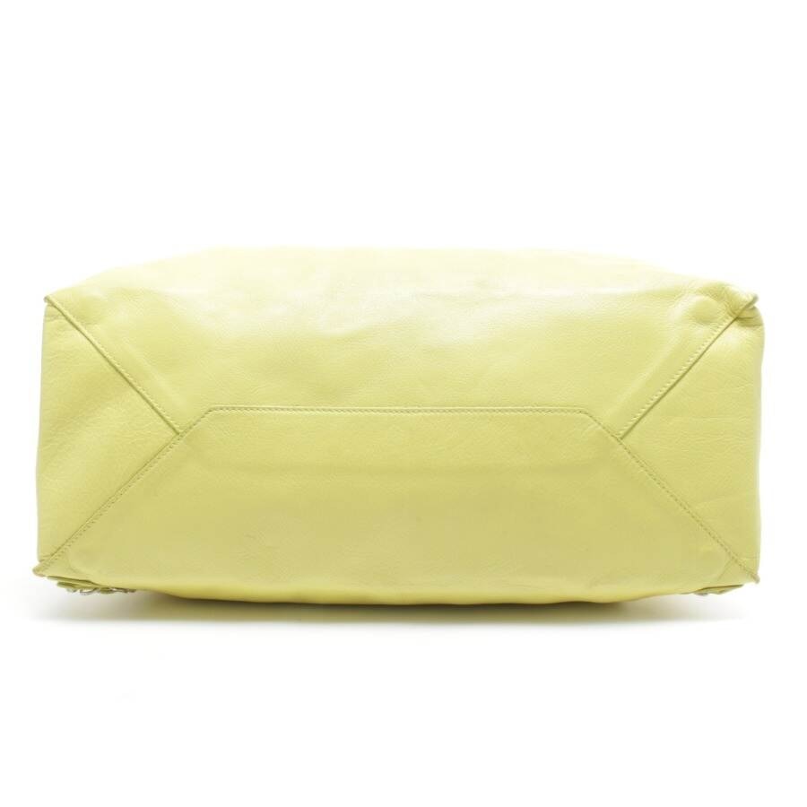 Image 3 of Papier Office Zip Handbag Yellow in color Yellow | Vite EnVogue