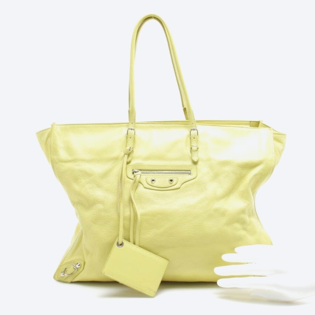 Bild 4 von Papier Office Zip Handtasche Gelb in Farbe Gelb | Vite EnVogue