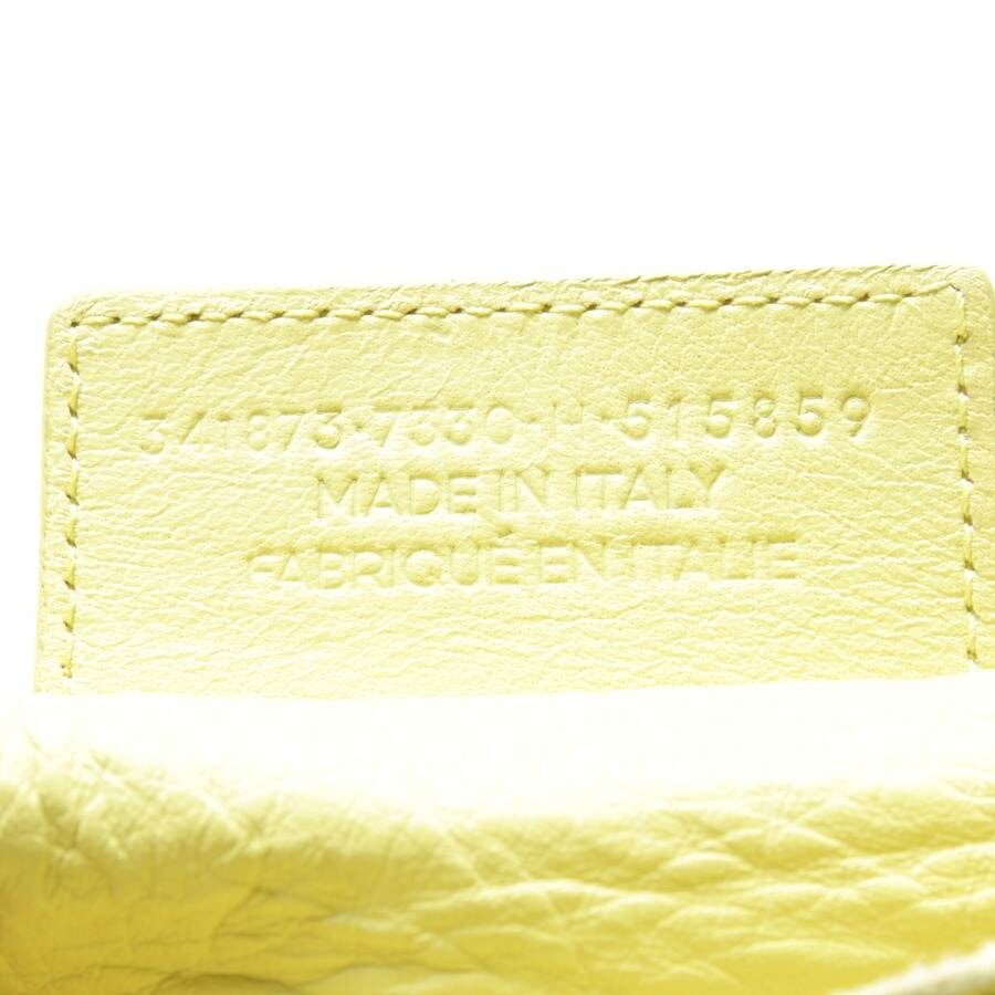Image 7 of Papier Office Zip Handbag Yellow in color Yellow | Vite EnVogue