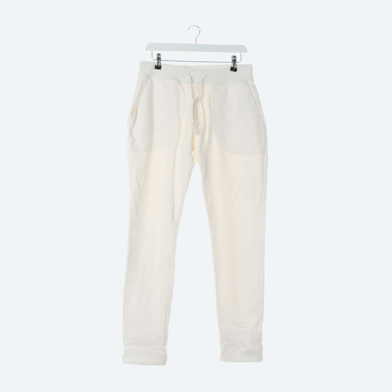 Image 1 of Jogging Pants M Cream in color White | Vite EnVogue