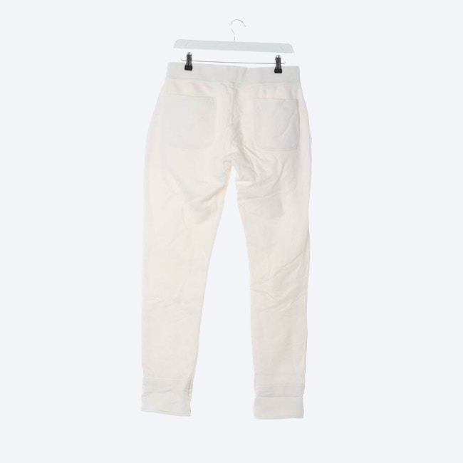 Image 2 of Jogging Pants M Cream in color White | Vite EnVogue