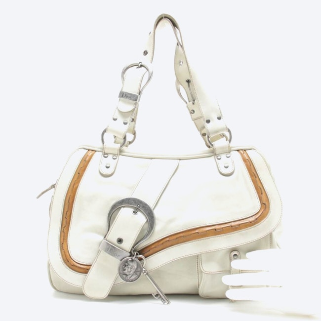 Image 4 of Tragespuren Shoulder Bag Beige in color White | Vite EnVogue