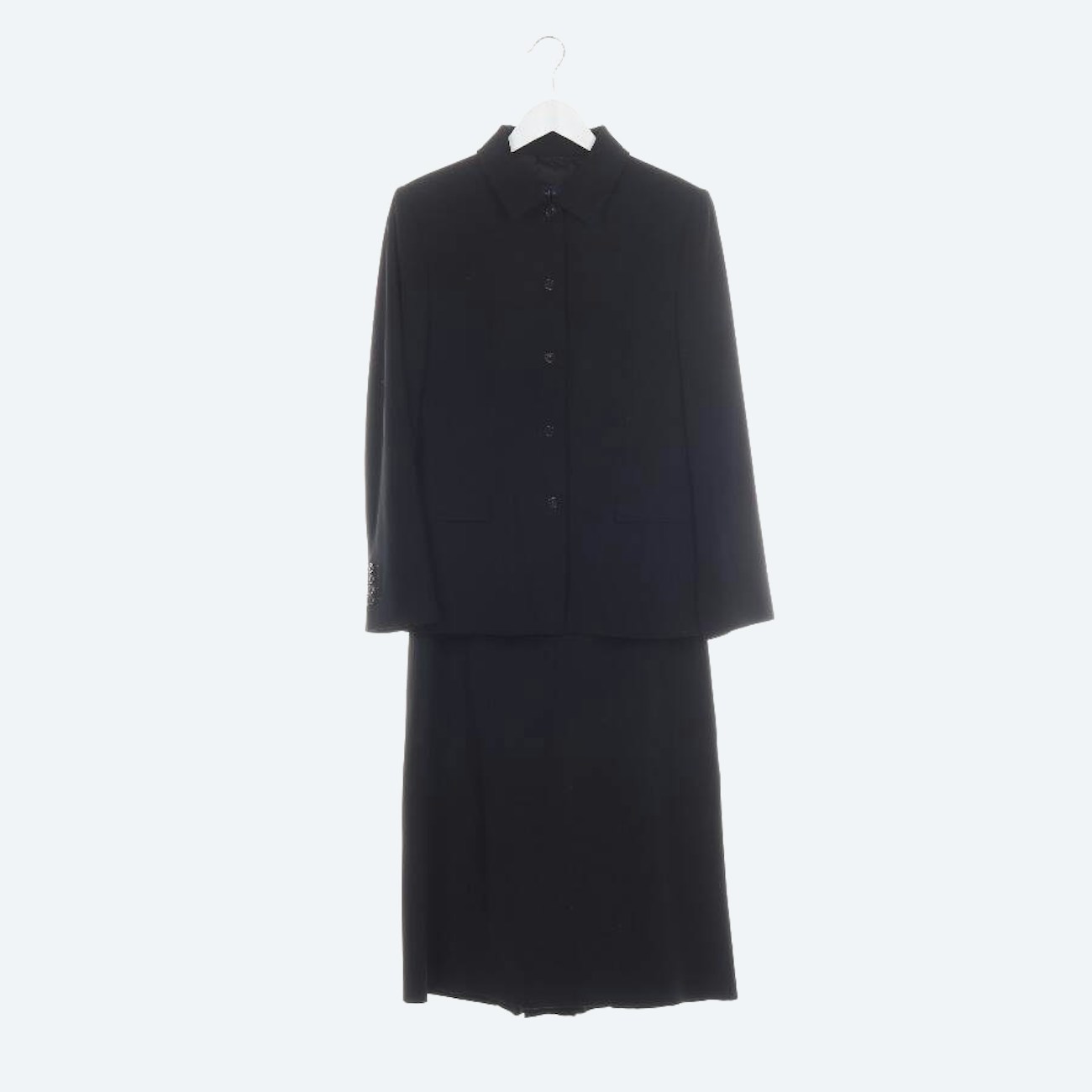 Image 1 of Skirt Suit 40 Black in color Black | Vite EnVogue
