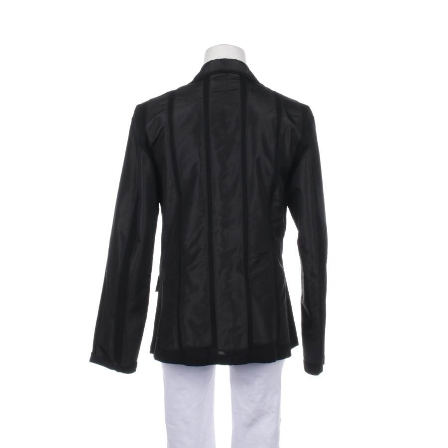 Image 2 of Silk Blazer 42 Black in color Black | Vite EnVogue