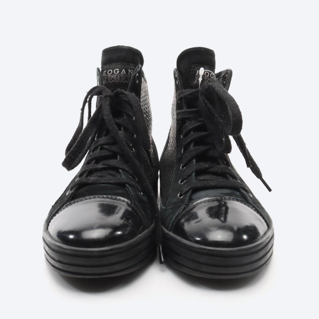 Bild 2 von High-Top Sneaker EUR 37,5 Schwarz in Farbe Schwarz | Vite EnVogue