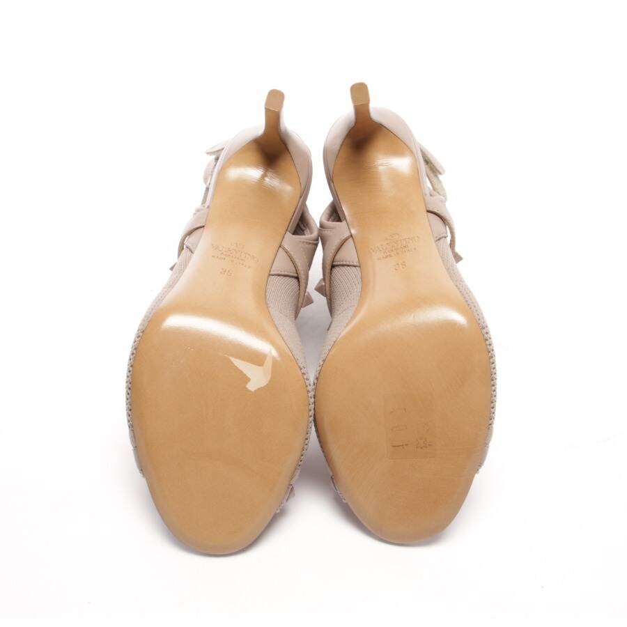 Image 4 of Rockstud Ankle Boots EUR 36 Light Brown in color Brown | Vite EnVogue