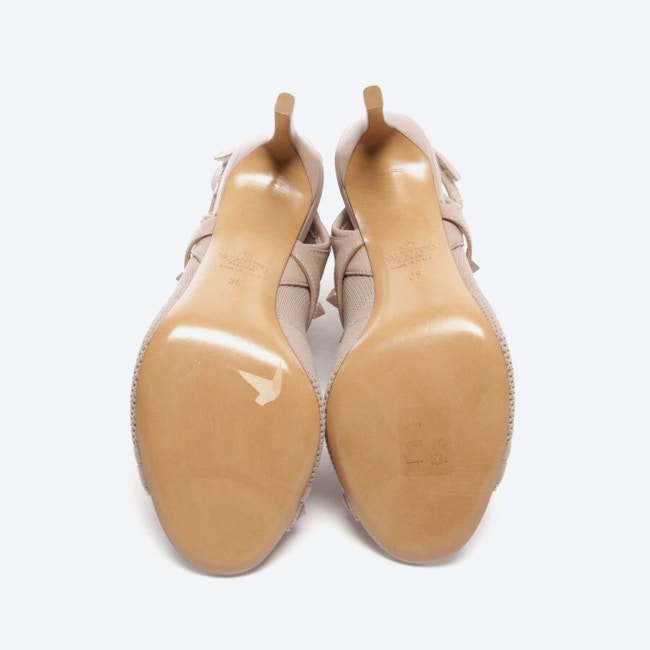Image 4 of Rockstud Ankle Boots EUR 36 Light Brown in color Brown | Vite EnVogue