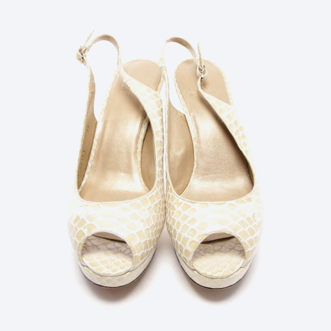 Image 2 of Slingbacks EUR 39 Pastel yellow in color Yellow | Vite EnVogue