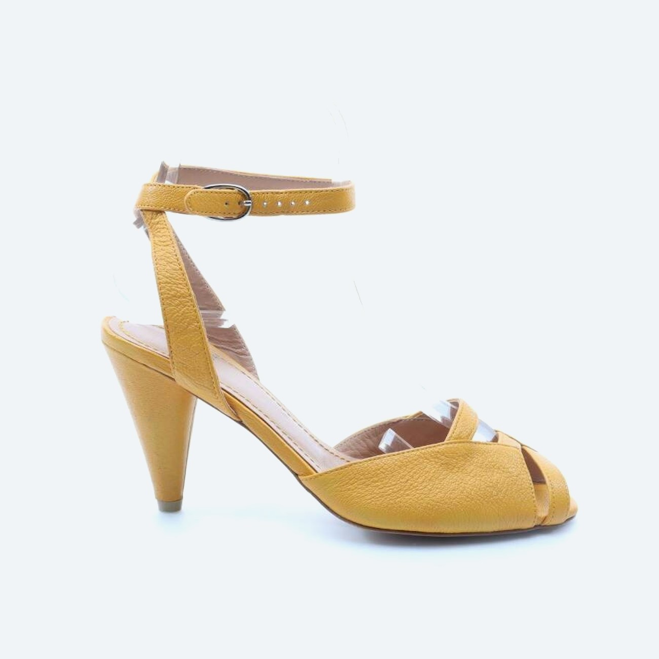 Image 1 of Heeled Sandals EUR 36 Orange in color Orange | Vite EnVogue