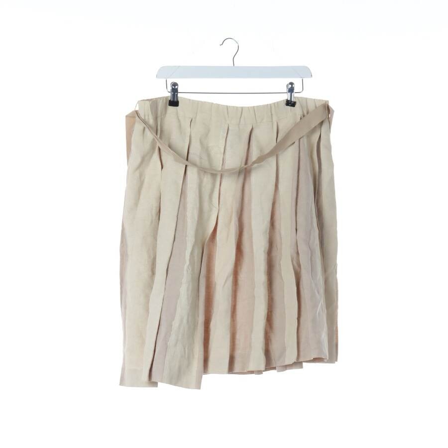 Image 1 of Linen Skirt 34 Light Brown in color Brown | Vite EnVogue