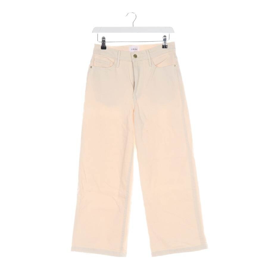 Image 1 of Jeans Straight Fit 27 White in color White | Vite EnVogue