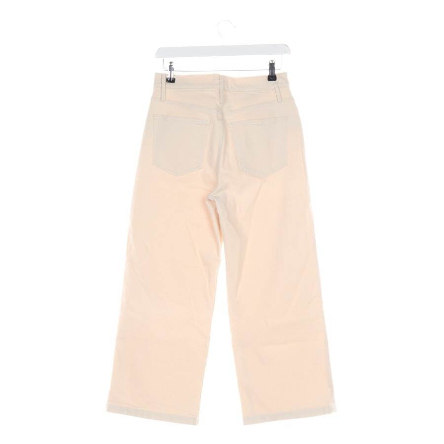 Image 2 of Jeans Straight Fit 27 Cream in color White | Vite EnVogue
