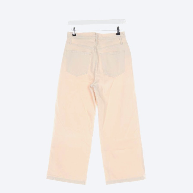Image 2 of Jeans Straight Fit 27 Cream in color White | Vite EnVogue