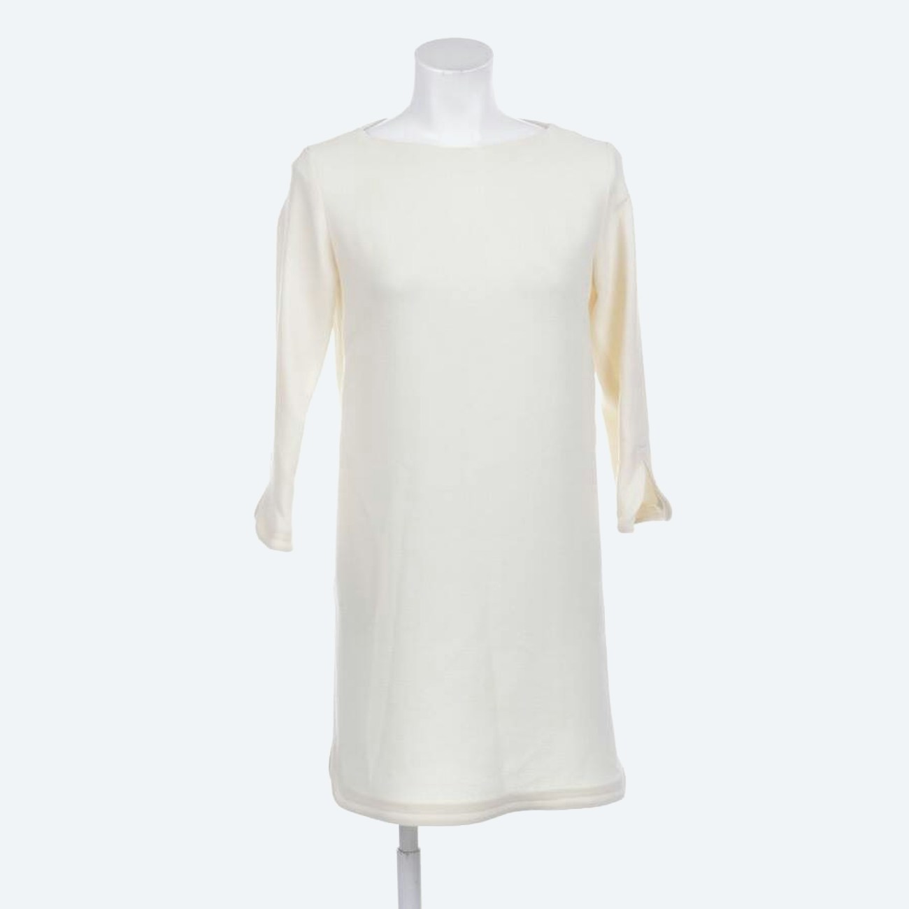 Image 1 of Wool Dress 34 Cream in color White | Vite EnVogue