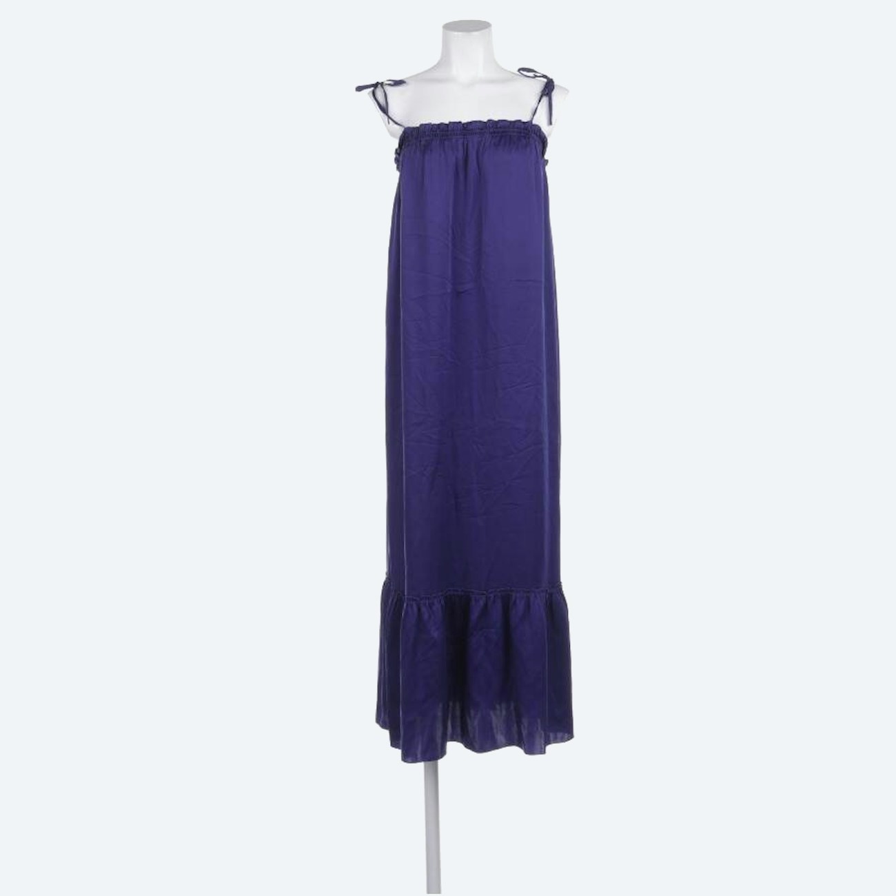 Image 1 of Silk Dress 38 Blue in color Blue | Vite EnVogue