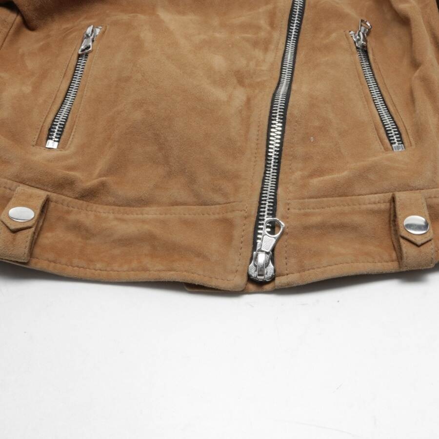 Image 4 of LeatherJacket 40 Camel in color Brown | Vite EnVogue