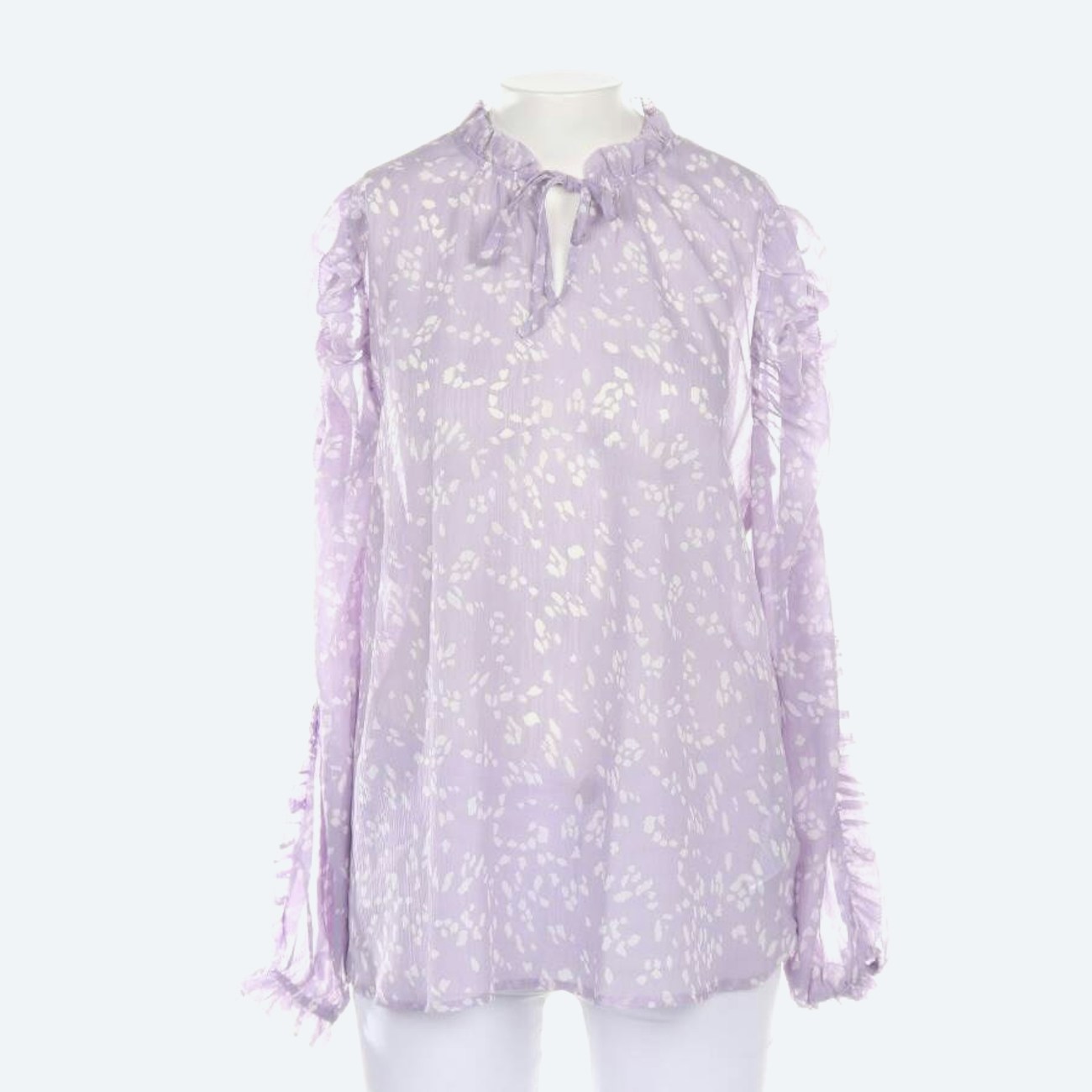 Image 1 of Shirt Blouse 38 Lavender in color Purple | Vite EnVogue