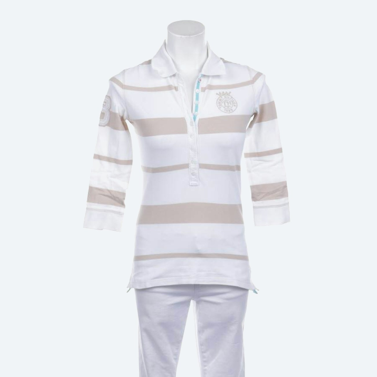 Image 1 of Polo Shirt XS White in color White | Vite EnVogue