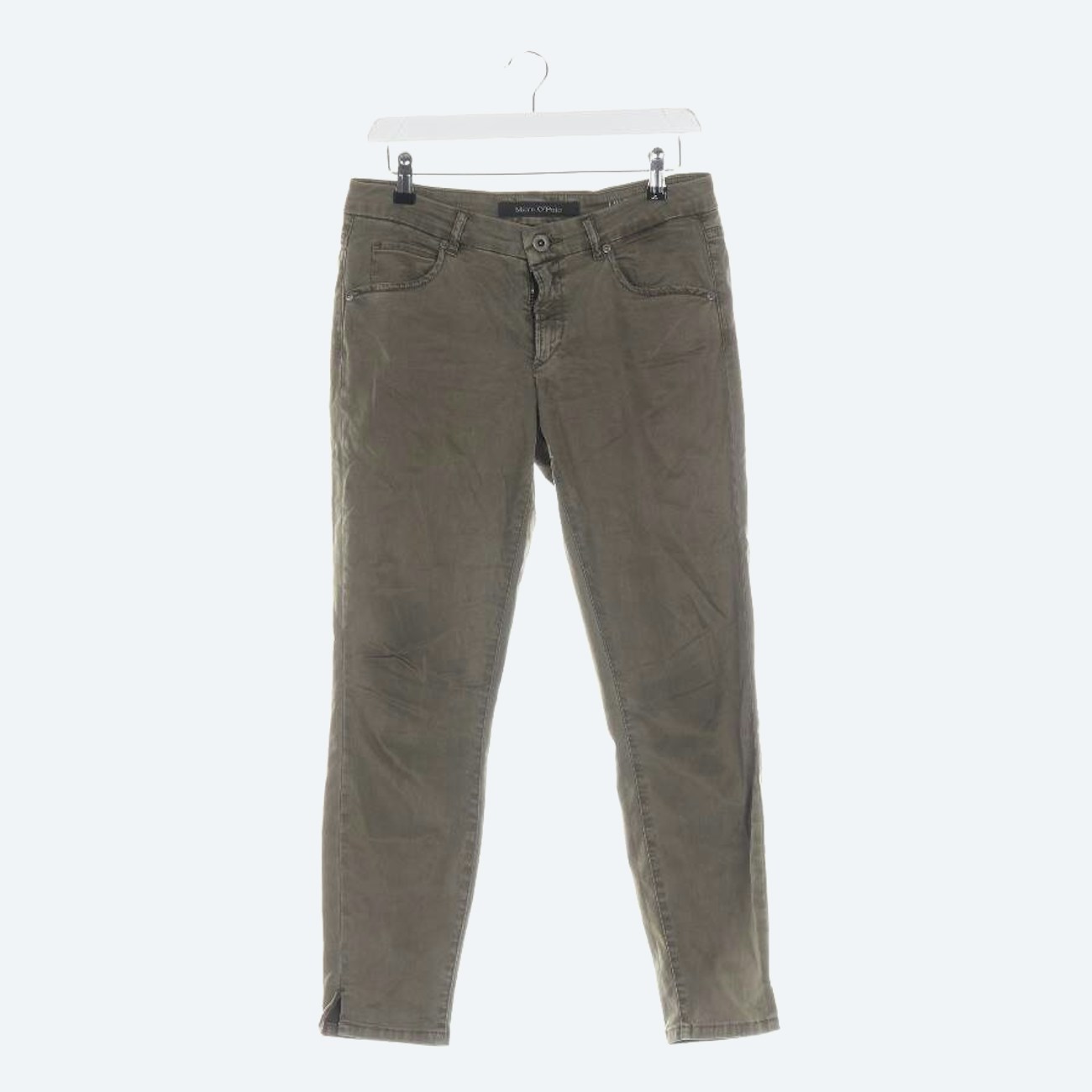 Image 1 of Jeans Slim Fit W28 Olive Green in color Green | Vite EnVogue