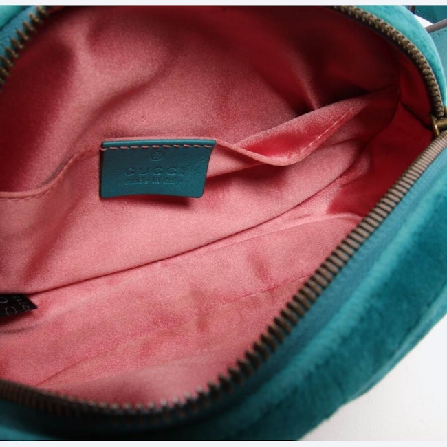Image 5 of Marmont Belt Bag Turquoise in color Blue | Vite EnVogue