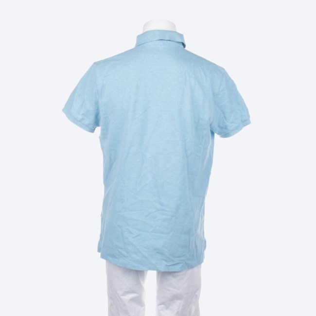 Image 2 of Polo Shirt L Lightblue in color Blue | Vite EnVogue