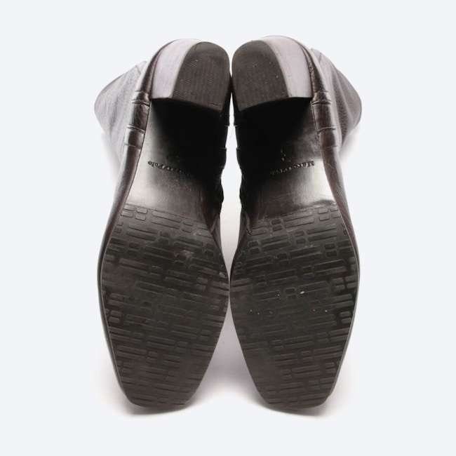 Image 4 of Boots EUR 39 Dark Brown in color Brown | Vite EnVogue