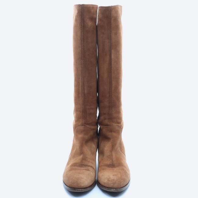 Image 2 of Boots EUR 39 Brown in color Brown | Vite EnVogue