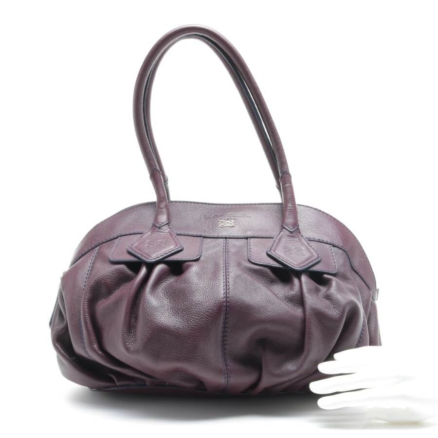 Image 4 of Shoulder Bag Dark Purple in color Purple | Vite EnVogue