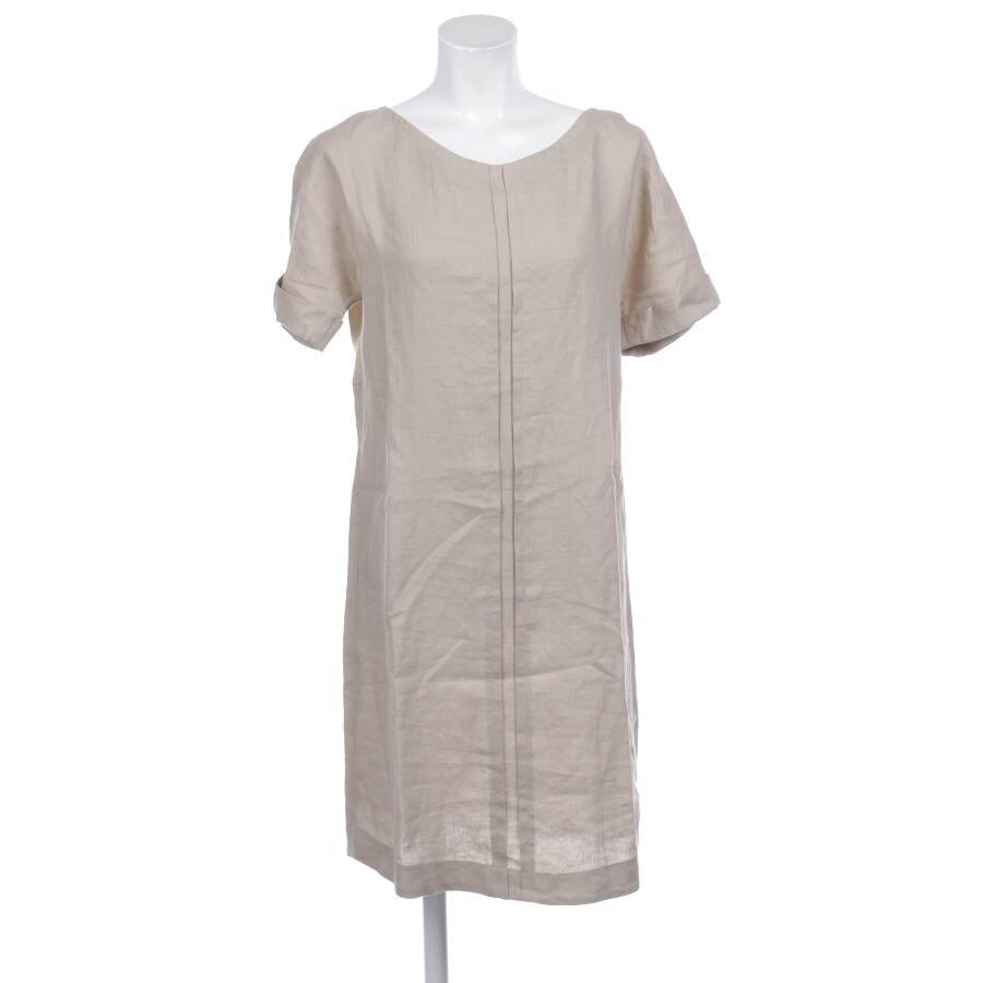 Image 1 of Linen Dress 38 Beige in color White | Vite EnVogue