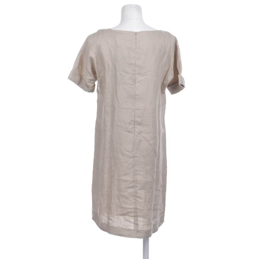 Image 2 of Linen Dress 38 Beige in color White | Vite EnVogue
